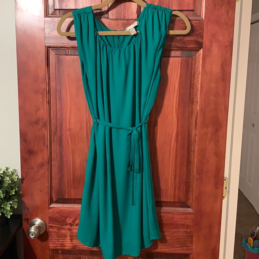 Forever 21 Green Mini Dress Size Small
